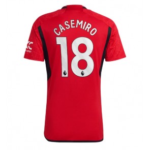 Manchester United Casemiro #18 Replica Home Stadium Shirt 2023-24 Short Sleeve